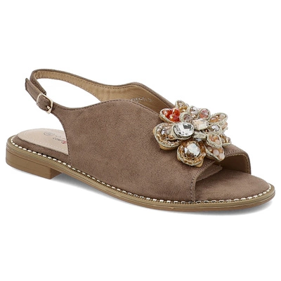 Sandały S.BARSKI - KV51-001 Taupe