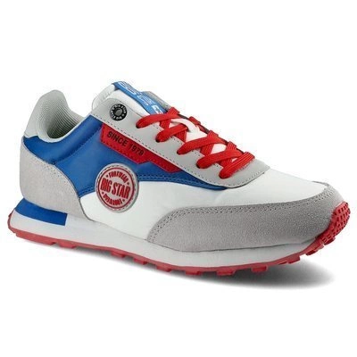 Sneakersy BIG STAR - HH274526 Biały/Niebieski