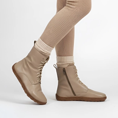 Trzewiki Barefoot WASAK - 0778 Latte Groszek