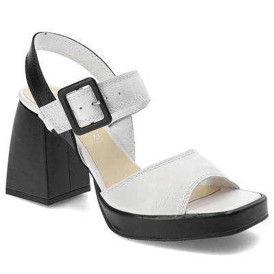 Sandały ARMODO - 9985 Czarny/Biały 2049/39