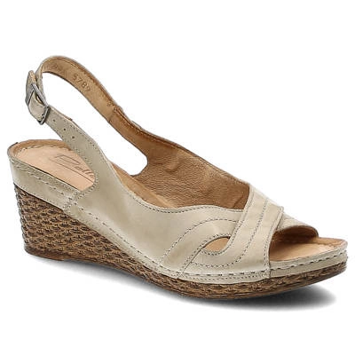 Sandały POLLONUS - 5-0789-017 Capucino