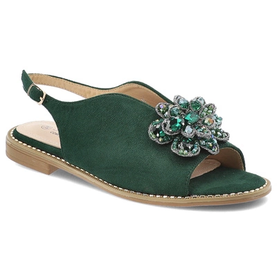 Sandały S.BARSKI - KV51-001 Green