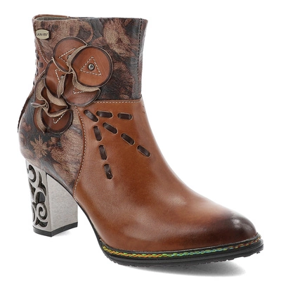 Botki LAURA VITA - Ledao 43 AC350-43 Camel