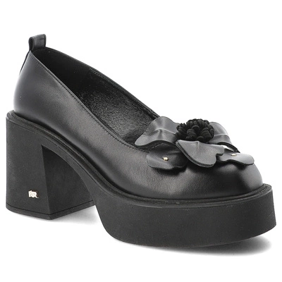 Półbuty KARINO - 5771/076-P Czarny/Lico