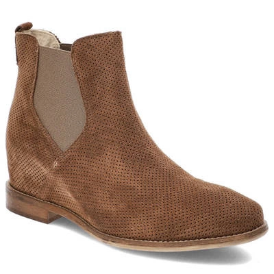 Botki GAMIS - 3639 A52 Brązowy