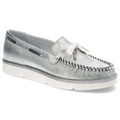 Mokasyny SIMEN - 750 Vs14 Kryszt.Srebro/Liv.13016