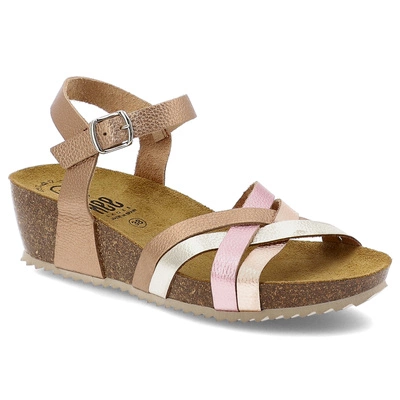 Sandały HEE - 25001 Vaquetilla Nu/Pi/Ca/T