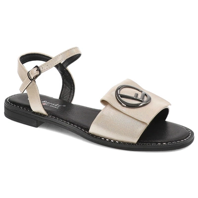 Sandalen S.BARSKI - KV27-045 Goldene