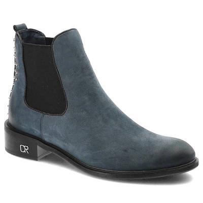 Klassische Stiefeletten CARINII - B4560_M08-E50-POL-C58 Dunkelblaue