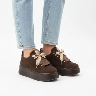 Sneakersy KARINO - 5997/015-P Brązowy