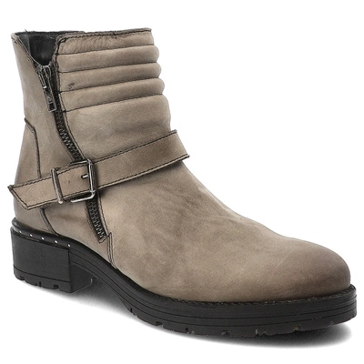 Botki POLLONUS - 5-0879-008 Szary Samuel