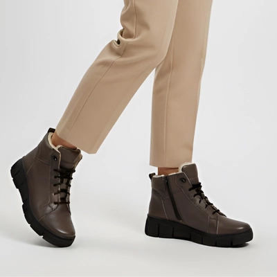 Trzewiki WASAK - 0699 Kakao/Wełna