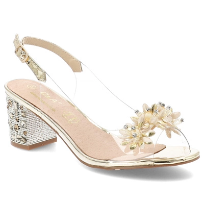 Sandały S.BARSKI - MR51-725 Gold