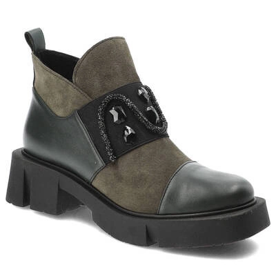 Botki ARMODO - 2599 Zielony 452/Khaki 441