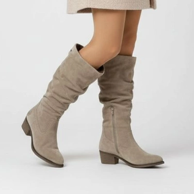 Kozaki RIEKER - 73159-60 Beige