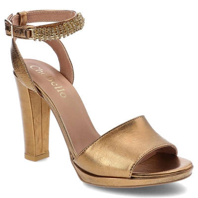 Sandały CHEBELLO - 4104_-454-000-PSK-S21 Złoty