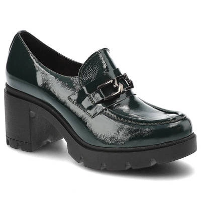 Półbuty LEMAR - 20115 Naplak Oliwka + Cn