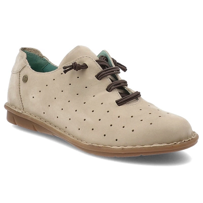 Półbuty MACIEJKA - P6810-10/00-1 Beż Brudny