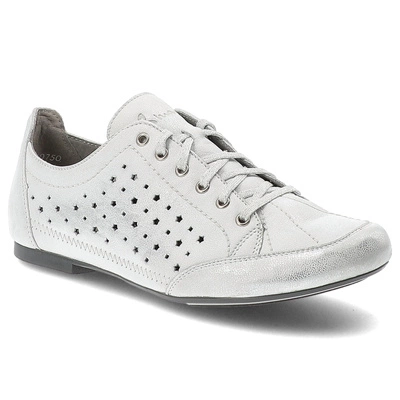 Półbuty MACIEJKA - 0904-35/00-5 Srebrny Przecierany