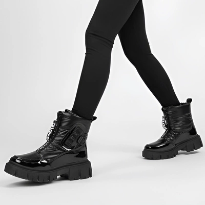 Śniegowce FILIPPO - DBT4960/25 BK Czarny