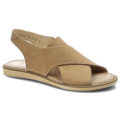 Sandały NESSI - 19560 Camel 1