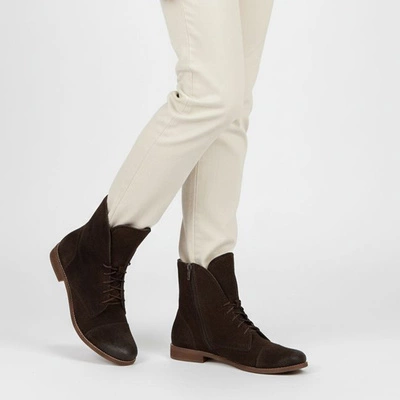 Botki ARMODO - 4600/Hogl S Czekolada Welur