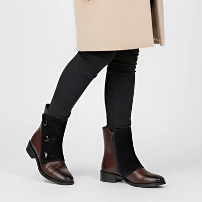 Botki MACIEJKA - H7172-23/00-7 Bordo