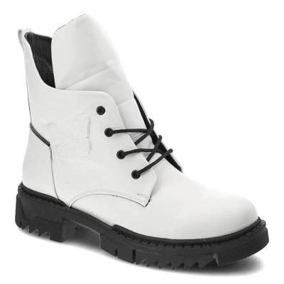 Stiefeletten RAVINI - 1800 White