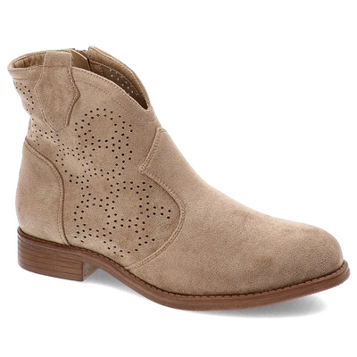 Botine S.BARSKI - HY42-151 Beige