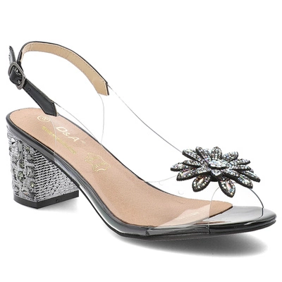 Sandały S.BARSKI - MR51-002 Black