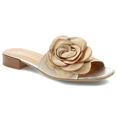 Klapki CHEBELLO - 4673_-517-000-PSK-S378 Złoty