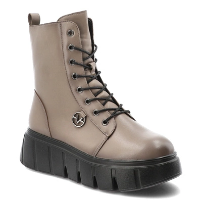 Botki VINCEZA - 58588 TP PU Taupe