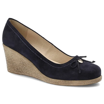 Półbuty GAMIS - 3605 Granat