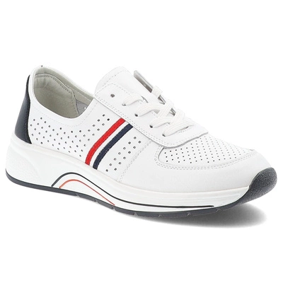 Sneakersy S.BARSKI - LR51-097 White