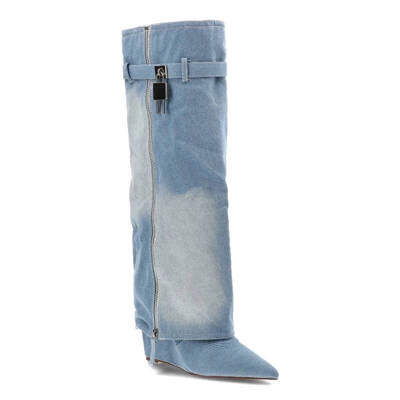 Kozaki GALLEVANI - 20-CD Blue Jeans