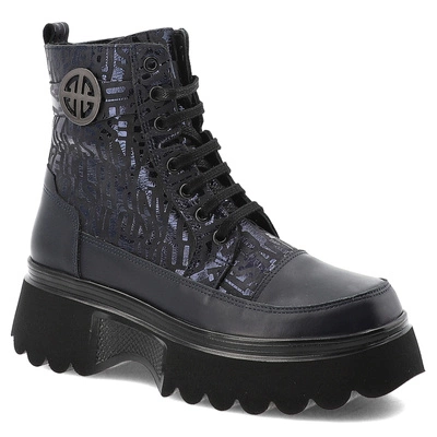 Botki ARTIKER - 57C2271 Granatowy