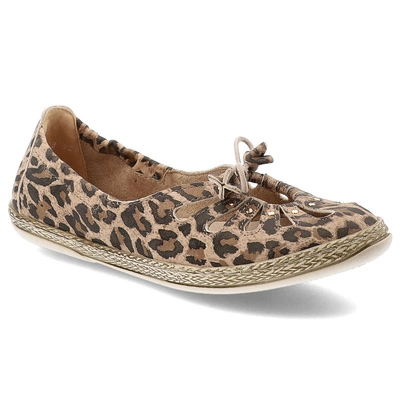 Baleriny ARMODO - 10179 Lampart Beż