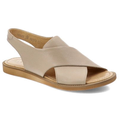 Sandały NESSI - 19560 Beż 122