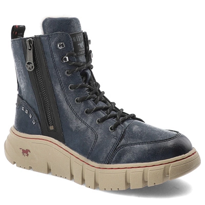 Botki MUSTANG - 1499-602-8 Blau
