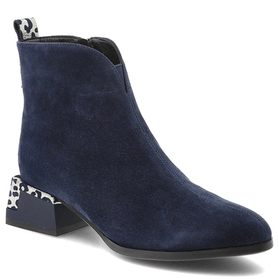 Botki S.BARSKI - CR52-648 Navy