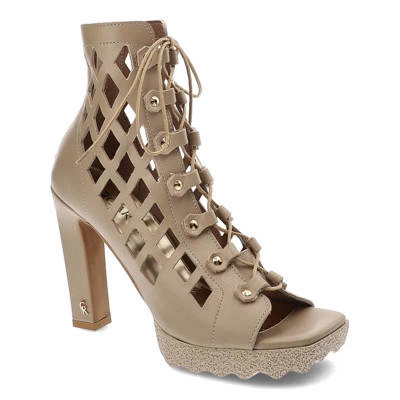 Botki CARINII - B8989_-R77-000-000-H01 Beż