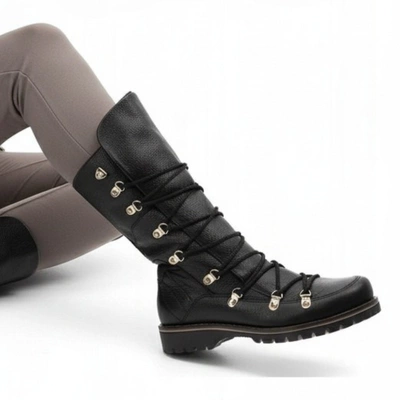 Botki KAMPA - Z662 Czarny 417