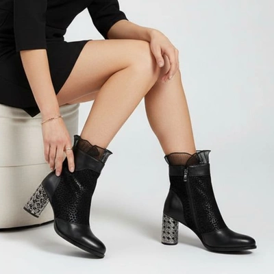 Botki S.BARSKI - MR52-140 Black