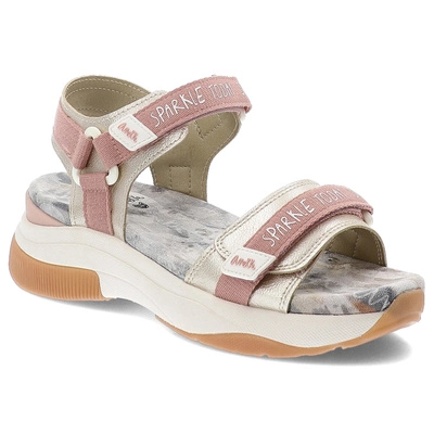 Sandały ANEKKE - 40381-170 Gold/Pink