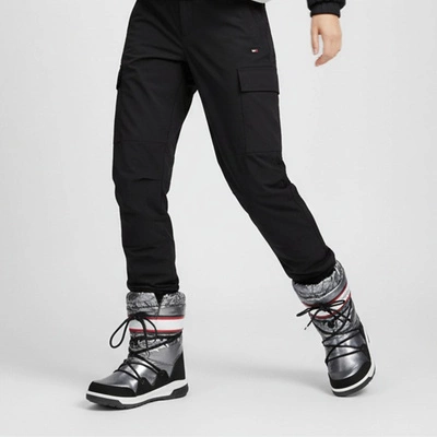 Śniegowce TOMMY HILFIGER - T3A6-32436-1485918-Snow Boot Dark Silver 918