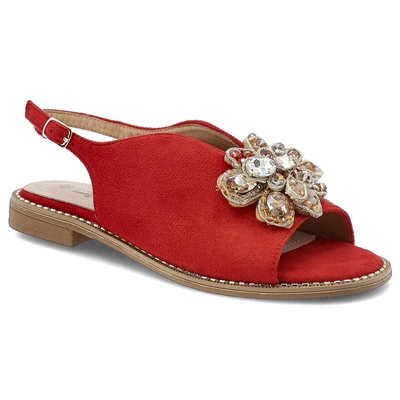 Sandały S.BARSKI - KV51-001 Red