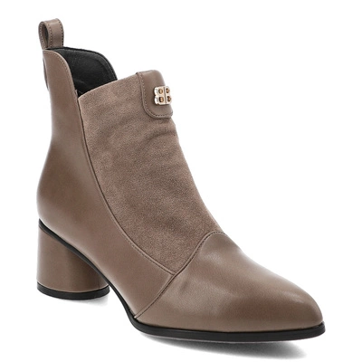 Botine S.BARSKI - MR870-96 Beige