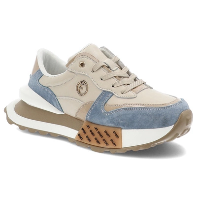 Sneakersy FILIPPO - DP6733/25 BE BL Beżowy/Niebieski
