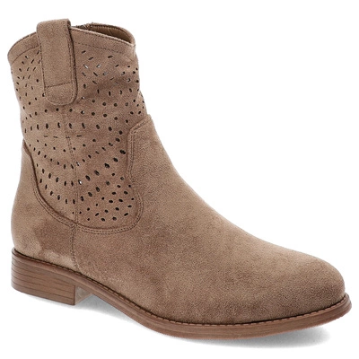 Botki S.BARSKI - HY42-135 Coffee