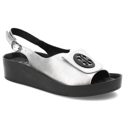 Sandały S.BARSKI - KV27-023 Silver